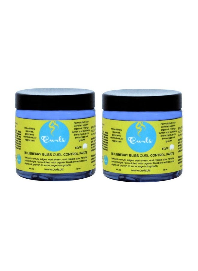 Curls Blueberry Bliss Curl Control Paste 4Oz (Pack Of 2)  - Image 1
