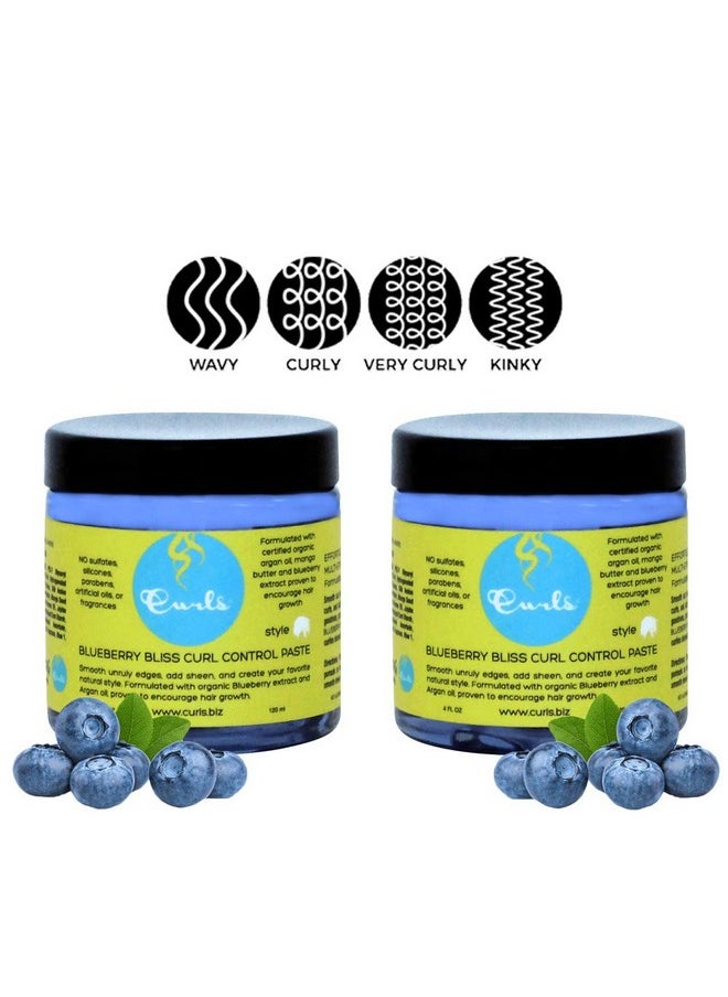 Curls Blueberry Bliss Curl Control Paste 4Oz (Pack Of 2)  - Image 3