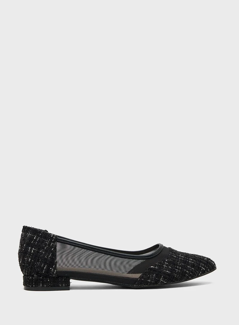 ELLA Pointed Ballerina Flat
