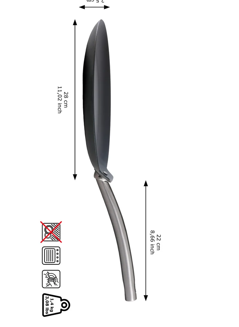 Skottsberg Skottsberg - Carbon Steel Crepe pan 27cm