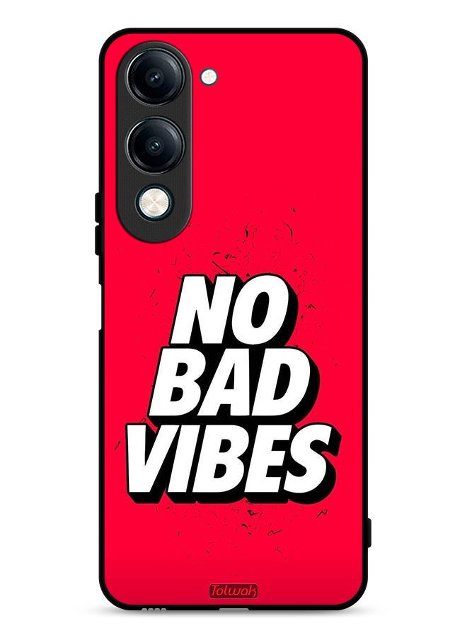 Tolwak vivo Y29s Protective Case Cover No Bad Vibes - Image 1