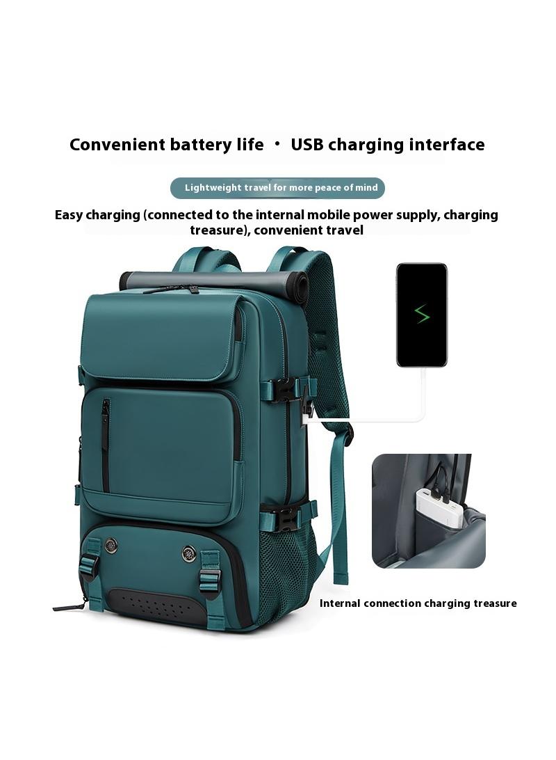 Y&D Rucksack Bag For Men And Women Large Water Resistant Trekking Hiking Bag Travel Backpack - Image 2