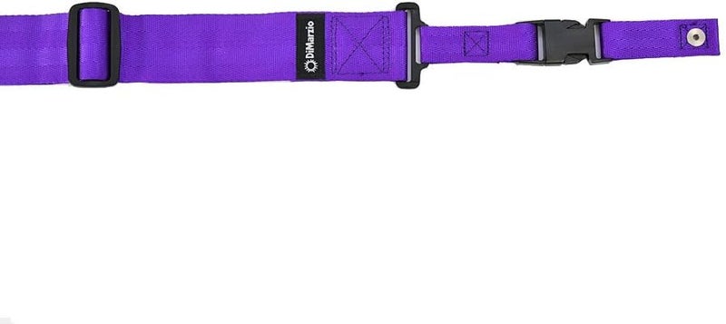 DiMarzio DD2200V Cliplock Guitar Strap - Purple, 5 cm - Image 1