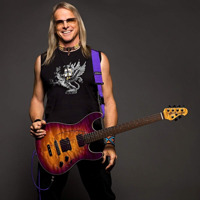 DiMarzio DD2200V Cliplock Guitar Strap - Purple, 5 cm - Image 2