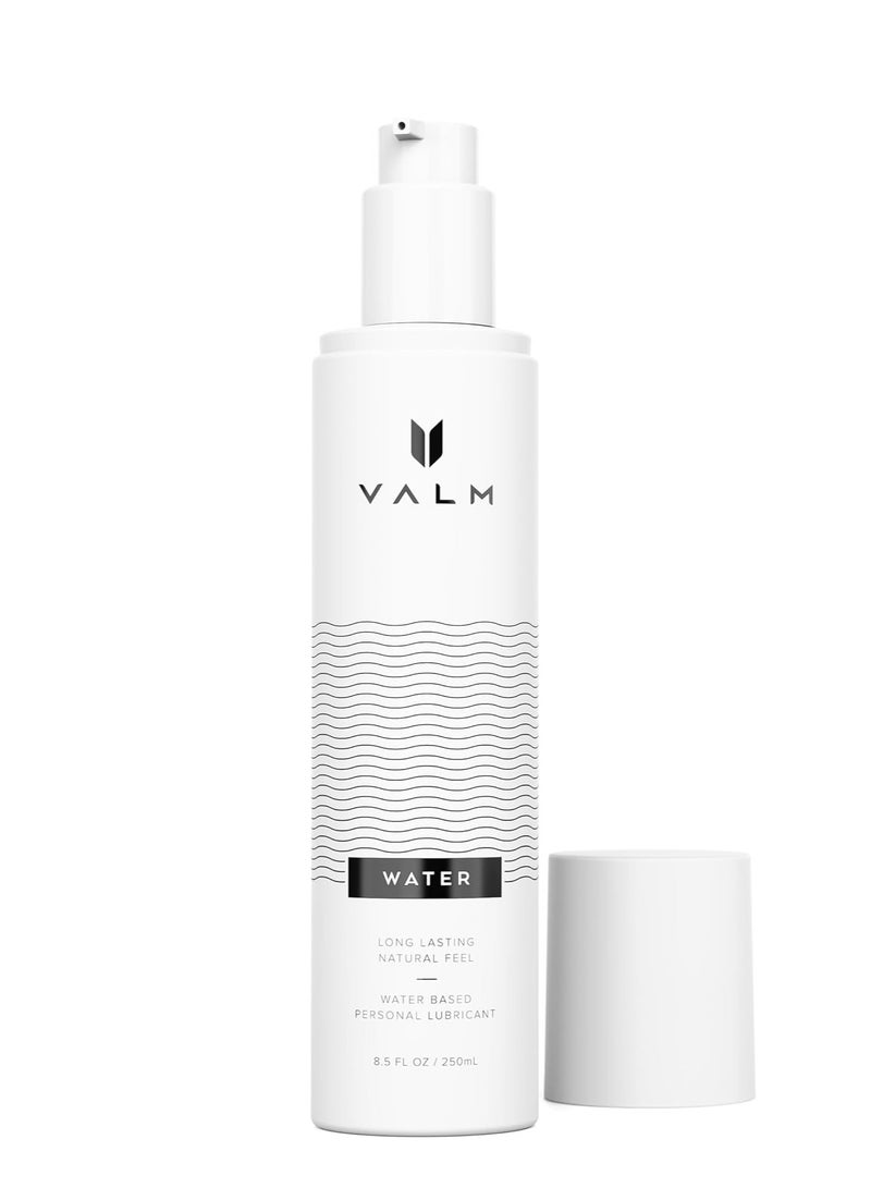 VALM Water Based Personal Lubricant Sex Lube for Women, Men, and Couples 8.5 Ounce 