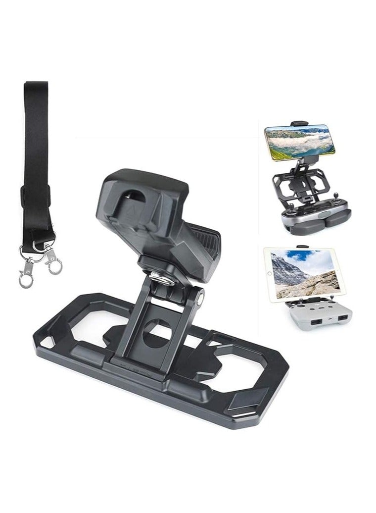 General Foldable Tablet Stand with Lanyard Compatible with DJI Mavic Mini 2 / Mavic Air 2 / Mavic 2 Pro / Zoom / Spark / EVO 2 / FIMI X8SE 2020 Drone Remote Control 4-11 Inch Drone Accessories  - Image 1