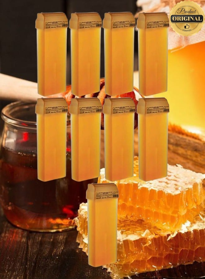 Spa System 9 Pieces Honey Depilatory Wax Refill Beige 100ml - Image 1