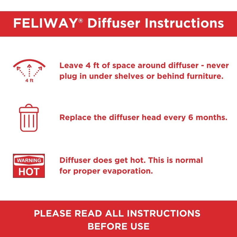 FELIWAY MultiCat Calming Pheromone, 30 Day Refill - 1 Pack - Image 4