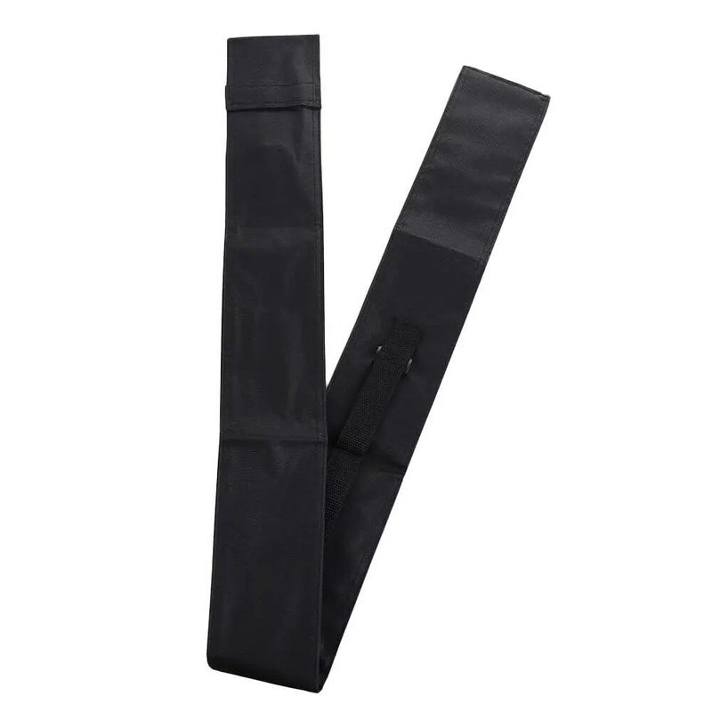 JBB Snooker Pool Black Colored Cue Cover for Half 1/2 Joint Cue Sticks (Black) - Image 3