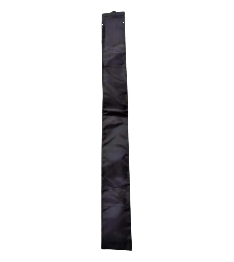 JBB Snooker Pool Black Colored Cue Cover for Half 1/2 Joint Cue Sticks (Black) - Image 2