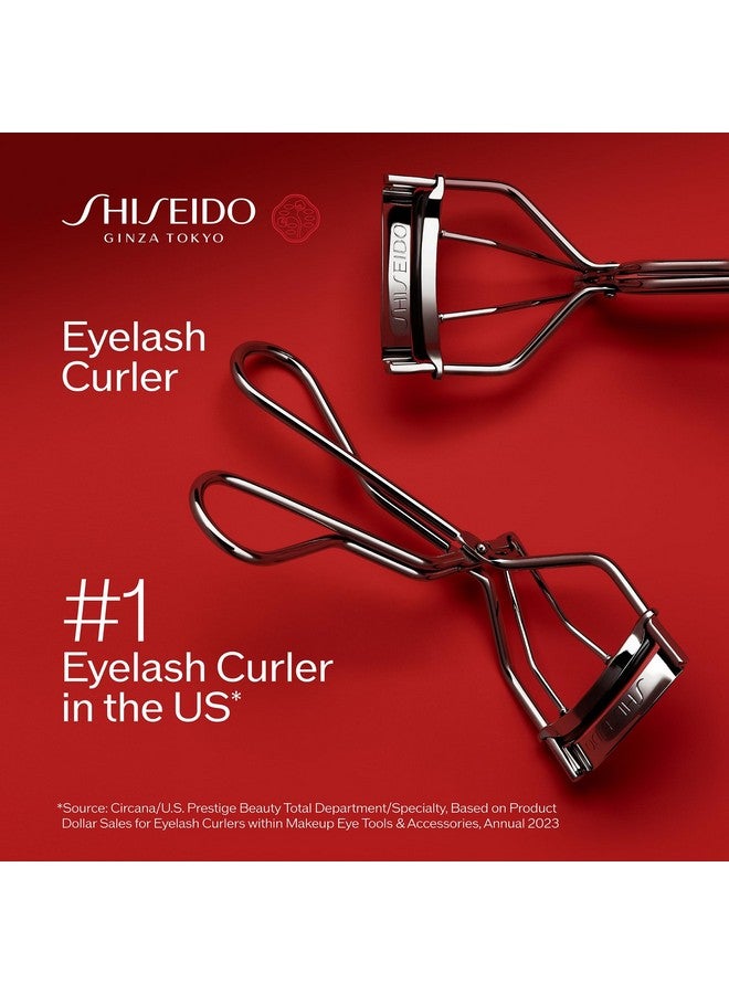 Shiseido Shiseido Eyelash Curler - Crimps & Curls Lashes for Perfect, Eye-Framing Fringe - Gentle & Safe - Includes Replacement Pad - Image 2