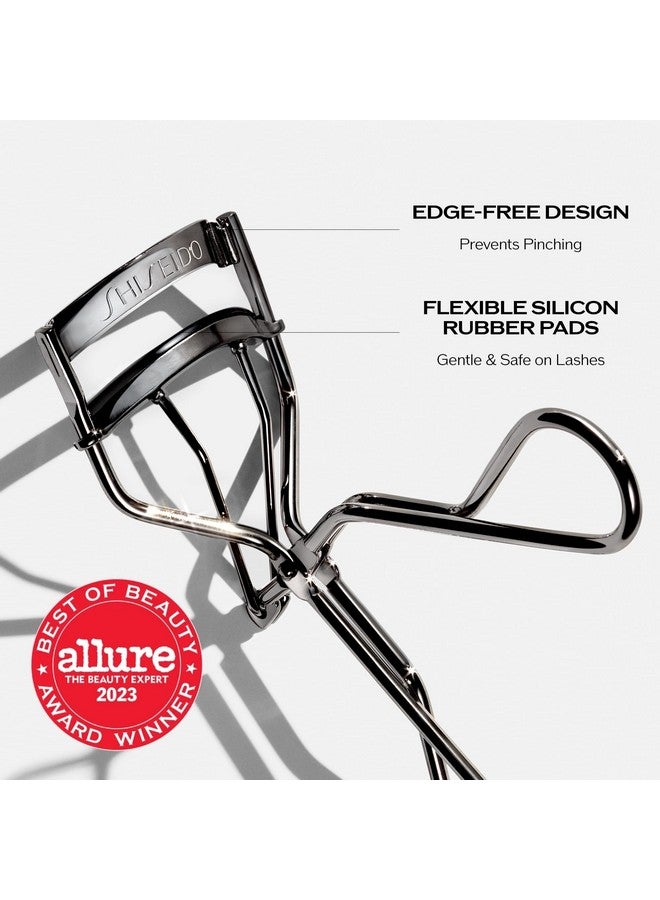 Shiseido Shiseido Eyelash Curler - Crimps & Curls Lashes for Perfect, Eye-Framing Fringe - Gentle & Safe - Includes Replacement Pad - Image 3