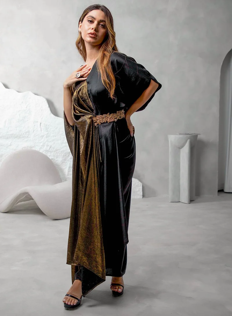 ECSTACY  Side Pleat Dress for Women | Best Price UAE