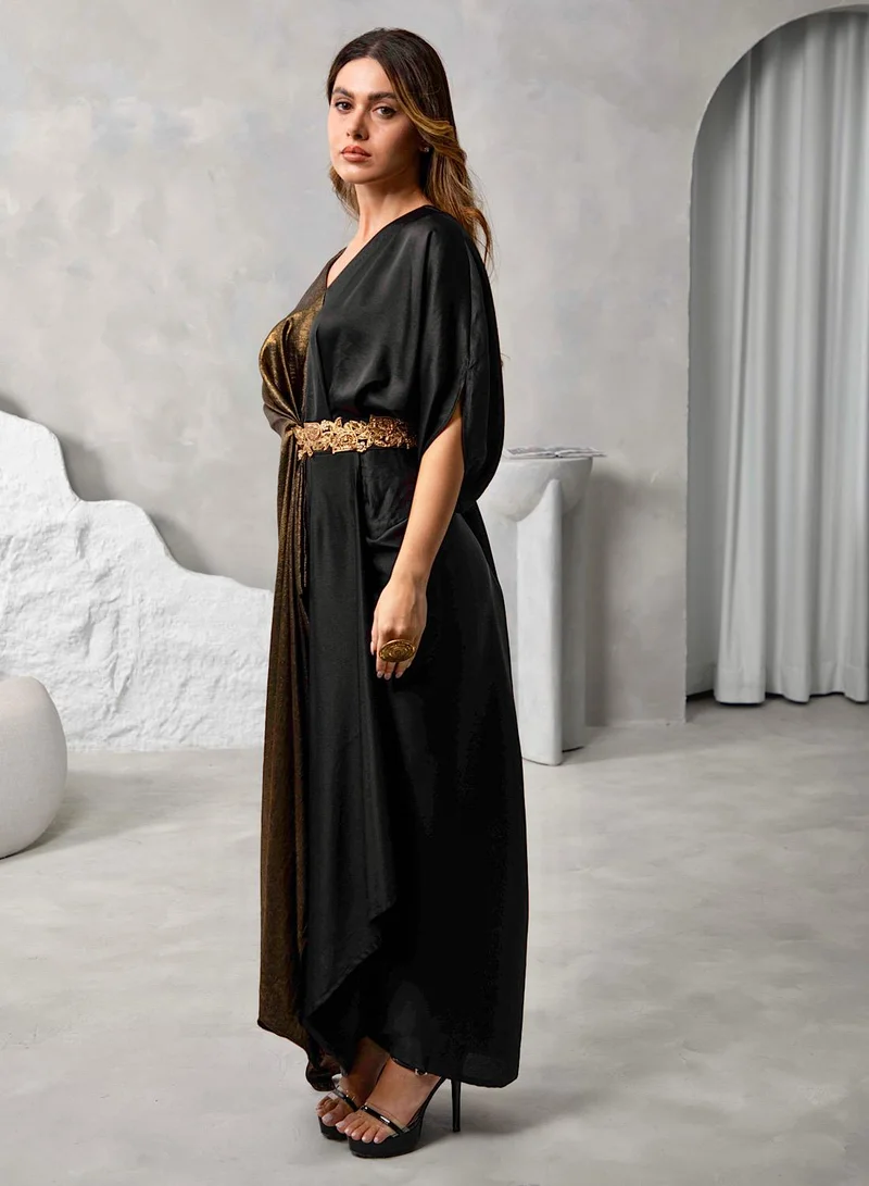 Ecstacy  Side Pleat Dress for Women | Best Price UAE