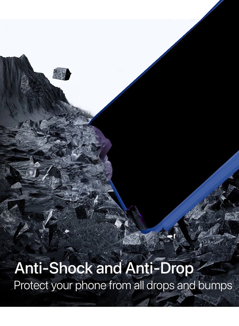 Wtech Honor X6b 4G 2024 SO COOL Series Light Refrative Silicone Protective Raised Plating Camera Lips Bazel - Blue - Image 3