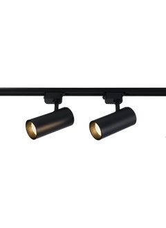 El Rawda Lighting Tracks 30 Watt High Quality Black Body Warm White 24x26x17 cm 