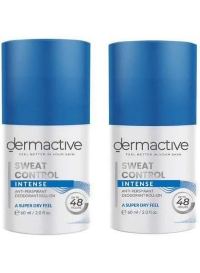 Dermactive Deodorant roll on 1+1 Intense