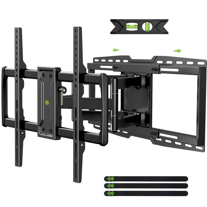 USX MOUNT UL Listed Heavy Duty TV Wall Mount for 42-97" TVs up to 150lbs with 8" Sliding Design, Ultra-Large TV Mount Bracket for up to 24" Studs with Swivel, Tilt & Leveling, Max VESA 600x400mm - Image 1