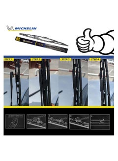 Michelin Michelin Car Wiper Blade 22" | Radius Standard | Anti-Corrosion | 60097 Michelin 22" Radius Standard Wiper Blade | ST55  - Image 5