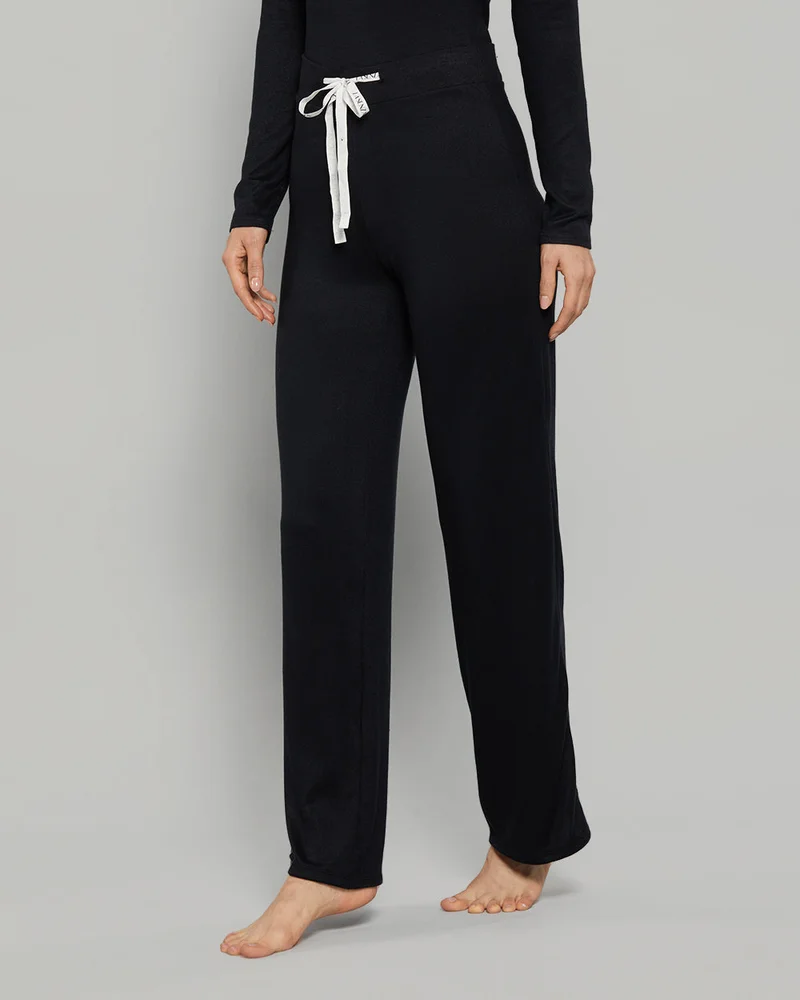 La Senza La Senza Jersey Drawstring Black Casual Lounge Pants