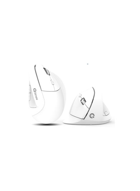 QSENN WM3100 WIRLESS VERTICAL MOUSE (white)