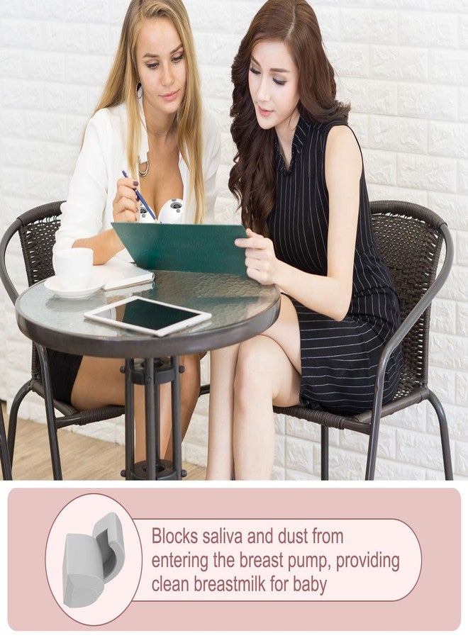 ١٠ قطع من أغطية فوهة السيليكون المتوافقة مع مضخة الثدي القابلة للارتداء Momcozy M5، قطع غيار Momcozy M5، مقاومة للغبار، تحافظ على النظافة، تمنع التسرب، غطاء فوهة مضخة الثدي، ملحقات الرضاعة الطبيعية - Image 5