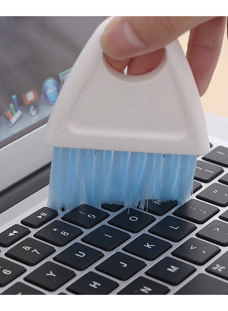 SOLARAE Mini Dustpan and Broom Set Mini Hanging Desk Cleaner Kit for Computer Pet Hair and Kitchen - Image 3