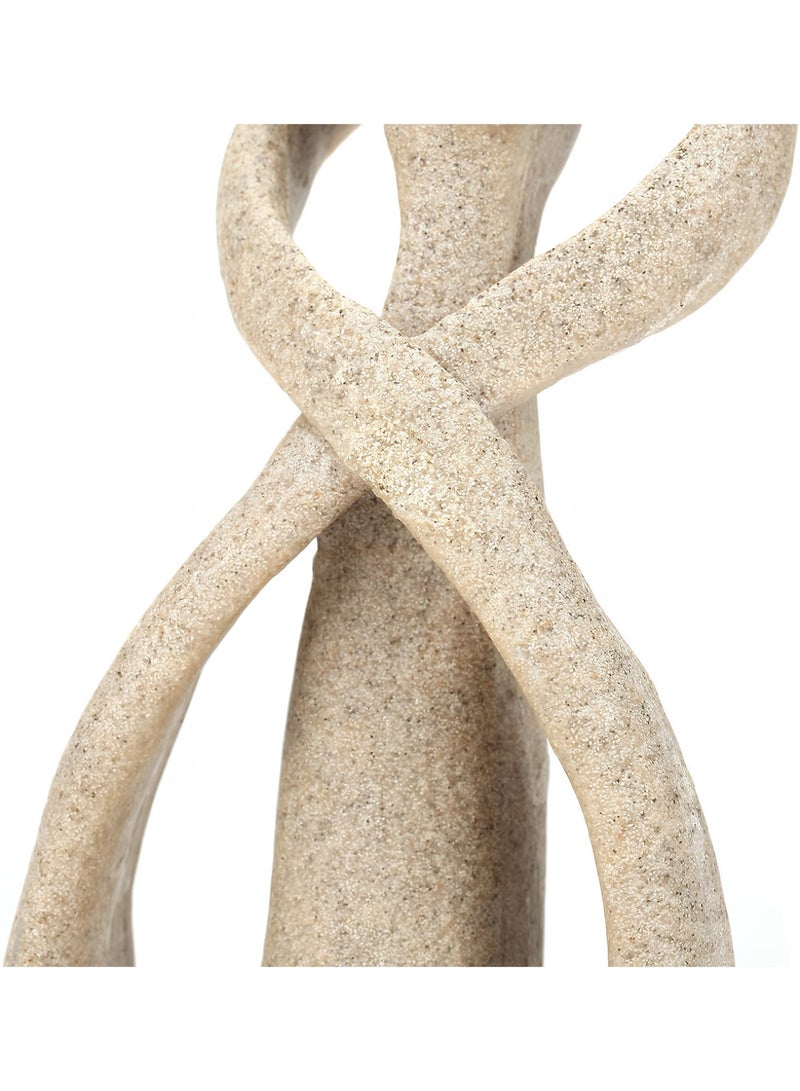 ALMiHomi Resin Couple Figurine Statue – Romantic Hug Sculpture, Elegant Home Decor for Living Room, Bedroom, Kitchen, Office, Resin Figurines & Home Accessories - Image 3