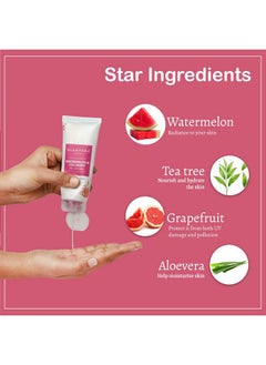 Glamveda Watermelon & Collagen Peel Firming & Anti Aging Off Mask For Women | Reduces Signs Of Ageing | Gives Radiant Glow | No Paraben, Sls | 100Gm  - Image 4