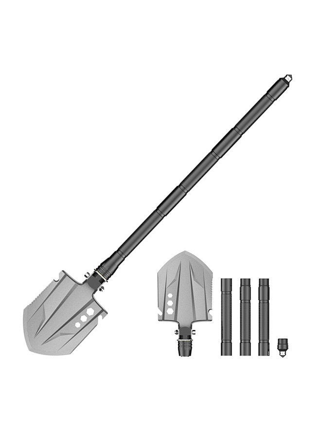Generic Outdoor Folding Shovel Multi-Tool Camping Shovel Entrenching Tool for Car Emergency Survival Hiking Backpacking  - Image 1