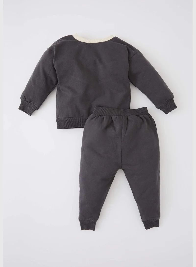 ديفاكتو 2 Pack BabyBoy Regular Fit Bike Neck Long Sleeve Knitted Set