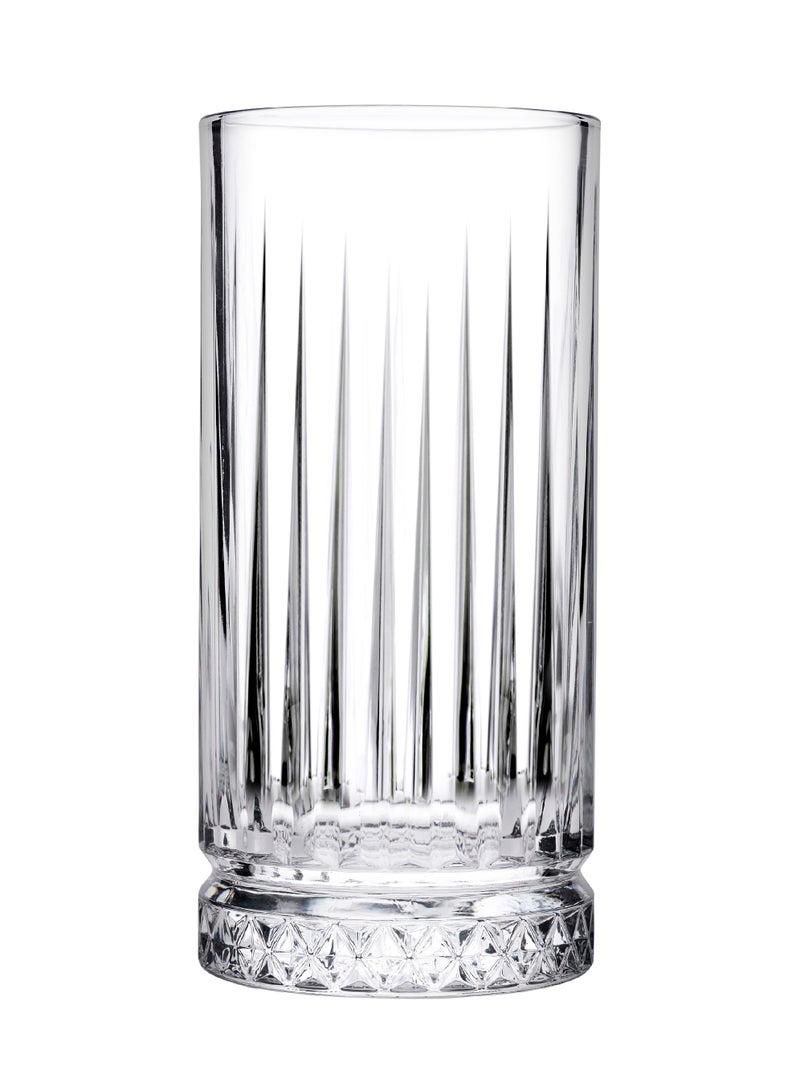 Pasabahce 4-Piece Elysia  Long Drink Glass Set 365 ml Clear - Image 1