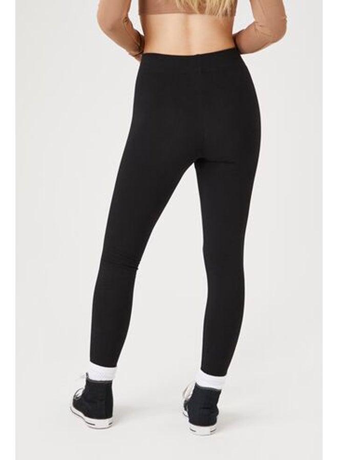FOREVER 21 Basic High-Rise Leggings - Image 3