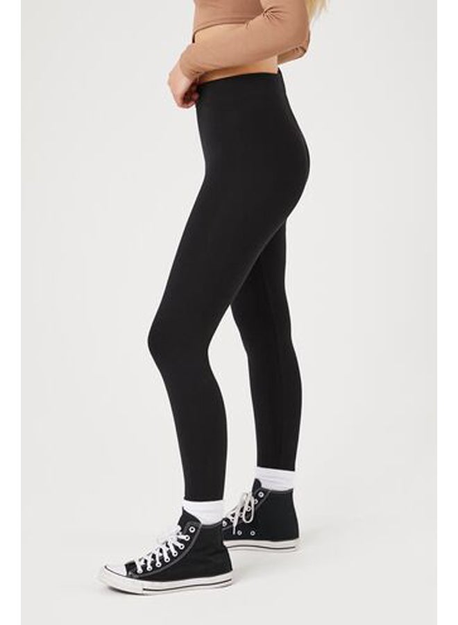 FOREVER 21 Basic High-Rise Leggings - Image 2