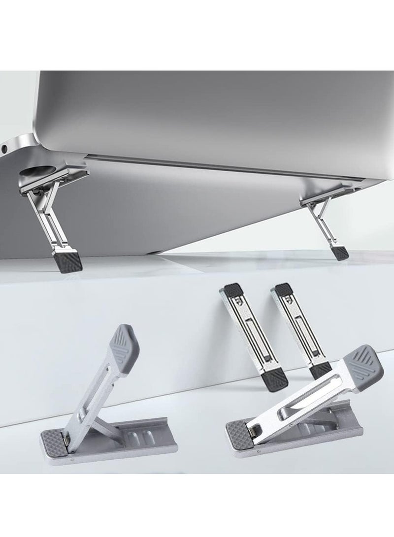 Oasisgalore Portable Laptop Stand Laptop Holder with 3 Adjustable Angles for Desk 12-20 Inches Laptop  - Image 1