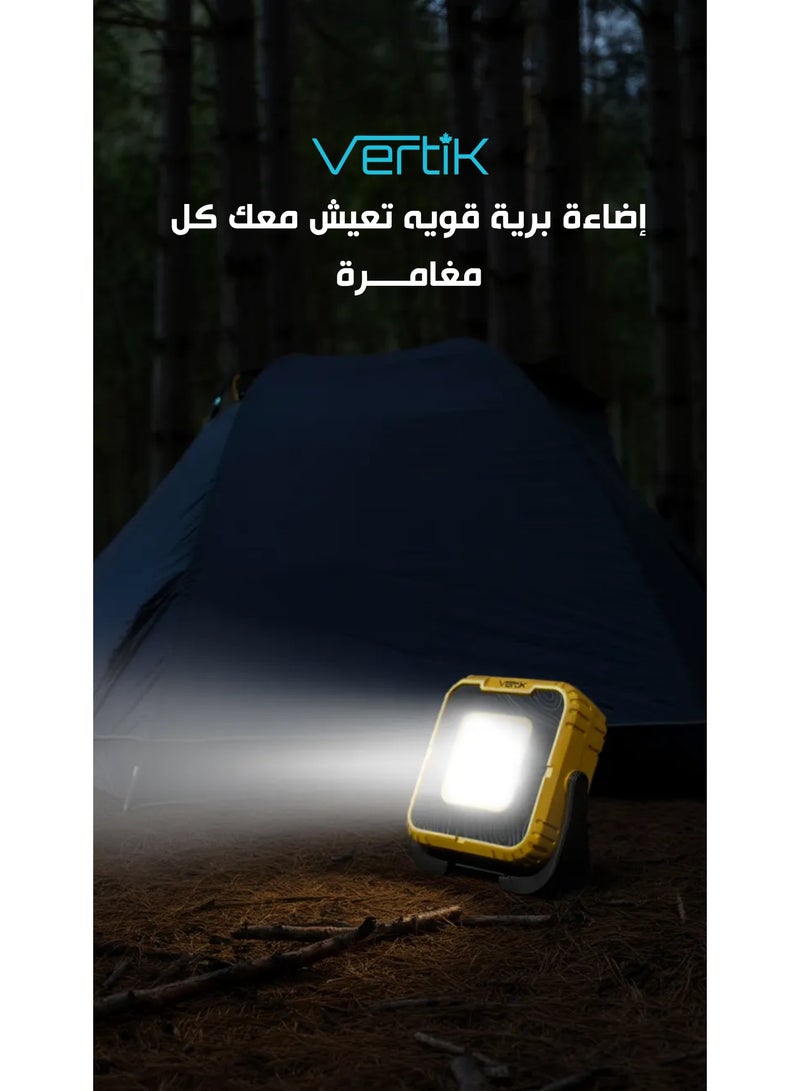 Vertik LumiGo Portable Flashlight: Powerful 2000 Lumens and Long-Lasting Battery, Ideal for Camping, Emergencies, and Hiking - Image 4