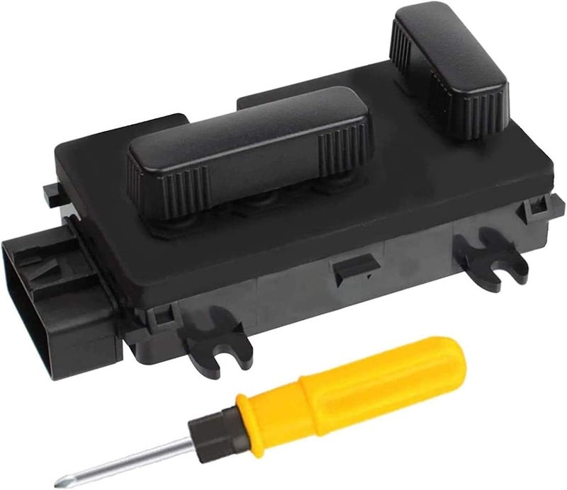 Citumo 901-202 Driver Side Power Seat Adjuster Recline Switch 12450166 for 99-07 Escalade Chevy Avalanche Silverado Suburban Tahoe GMC Sierra Yukon H2 - Image 1