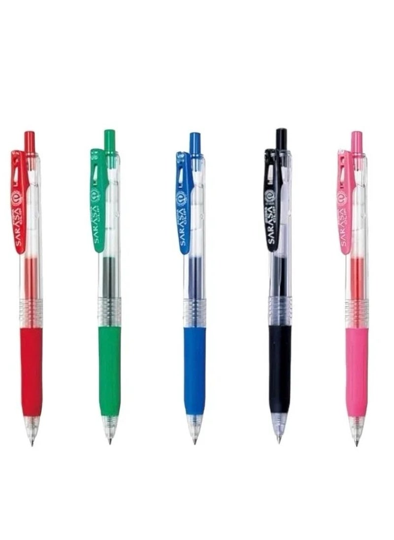 ZEBRA 5 Piece Gel Ink Pen Set Multicolour  - Image 3