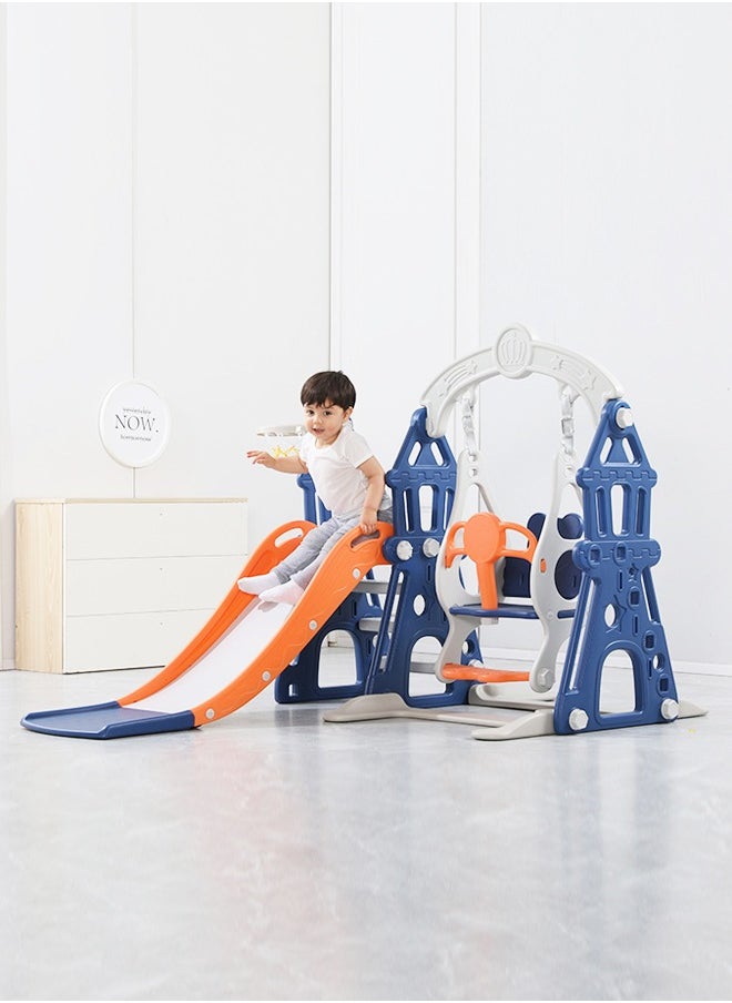 XIANGYU Preschool Plastic Outdoor Play Home Swing And Slide Kids Children Set For Baby  - Image 1