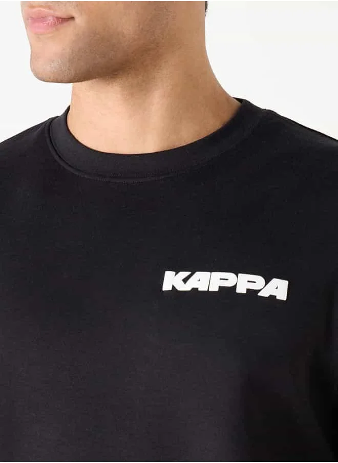 Kappa Kappa Embossed T-shirt with Short Sleeves