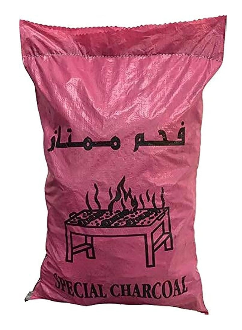كيس فحم شواء ممتاز - 3 كجم - فحم خشبي طبيعي 100% - مثالي للشواء 