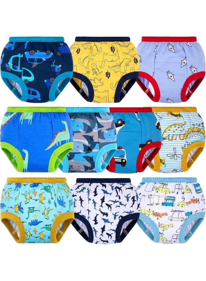 BIG ELEPHANT 10 Packs Baby Girls' and Boys' Potty Training Pants - Image 1