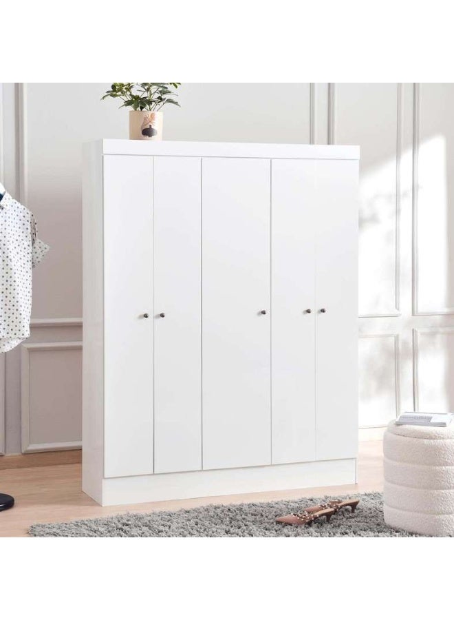 Pan Home CLEAN 5 DOOR WARDROBE - Image 1