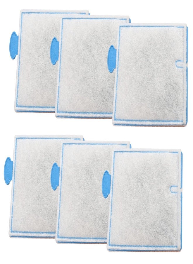 Batator Replacement Filter Carridges Medium for Zilla Turtle Filters, Turtle Tank Filter Cartridges for Zilla Aquatic Reptile Internal Filter Size 20 and Zillae Basking Platform Filter Size Small -6Pack 09830 - Image 1