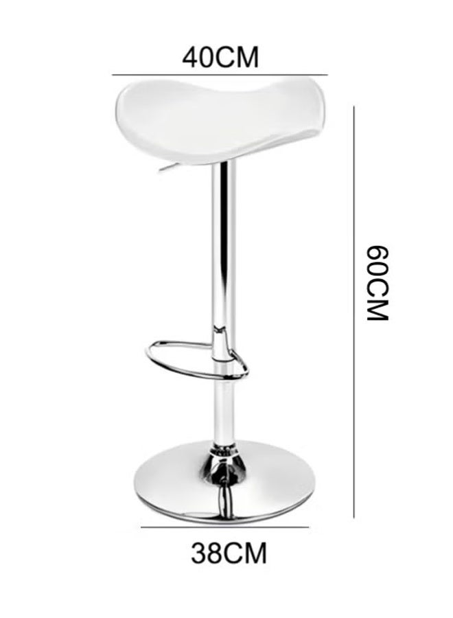 آيسيورا كرسي بار قابل للتعديل كرسي بار مع مسند ظهر كرسي بار قابل لتعديل الارتفاع كرسي بار دوار - Image 2