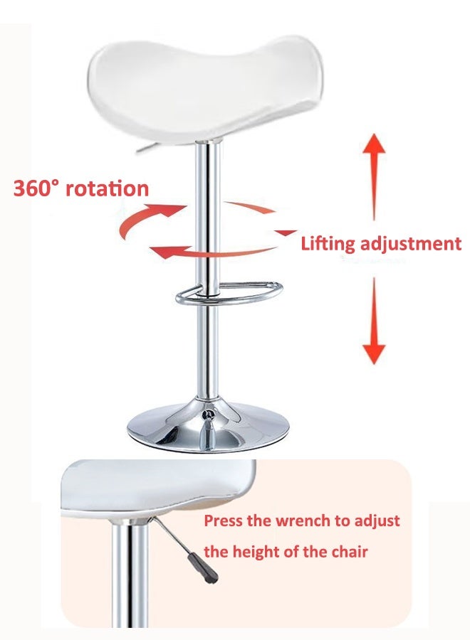 آيسيورا كرسي بار قابل للتعديل كرسي بار مع مسند ظهر كرسي بار قابل لتعديل الارتفاع كرسي بار دوار - Image 5