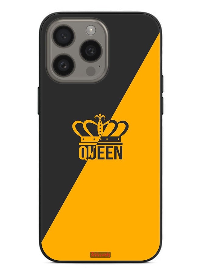 Tolwak Apple iPhone 15 Pro Protective Case Cover Queen - Image 2