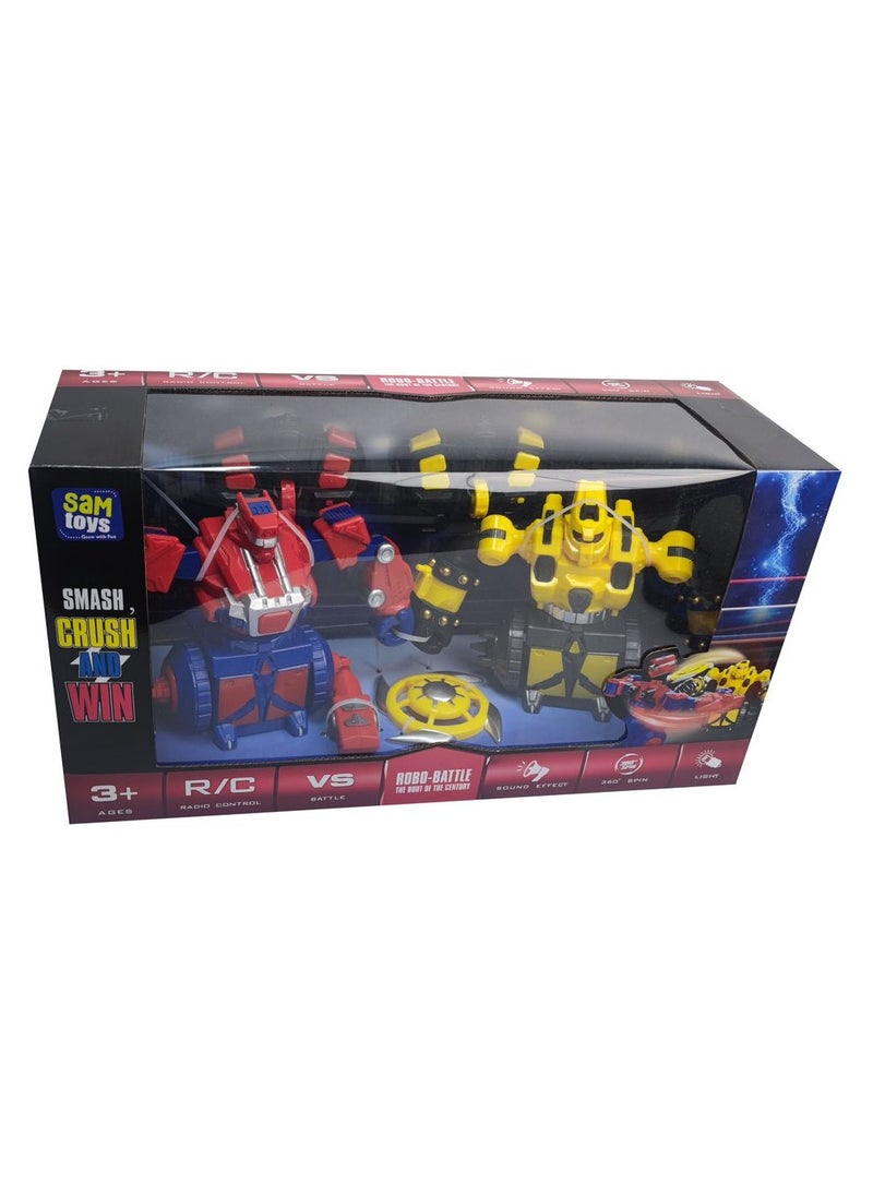 Sam Toys - Sam Toys - Fighting Robot ,Boxing Robots Fight To Win! Parent Child Toys,Battle Game - Image 1