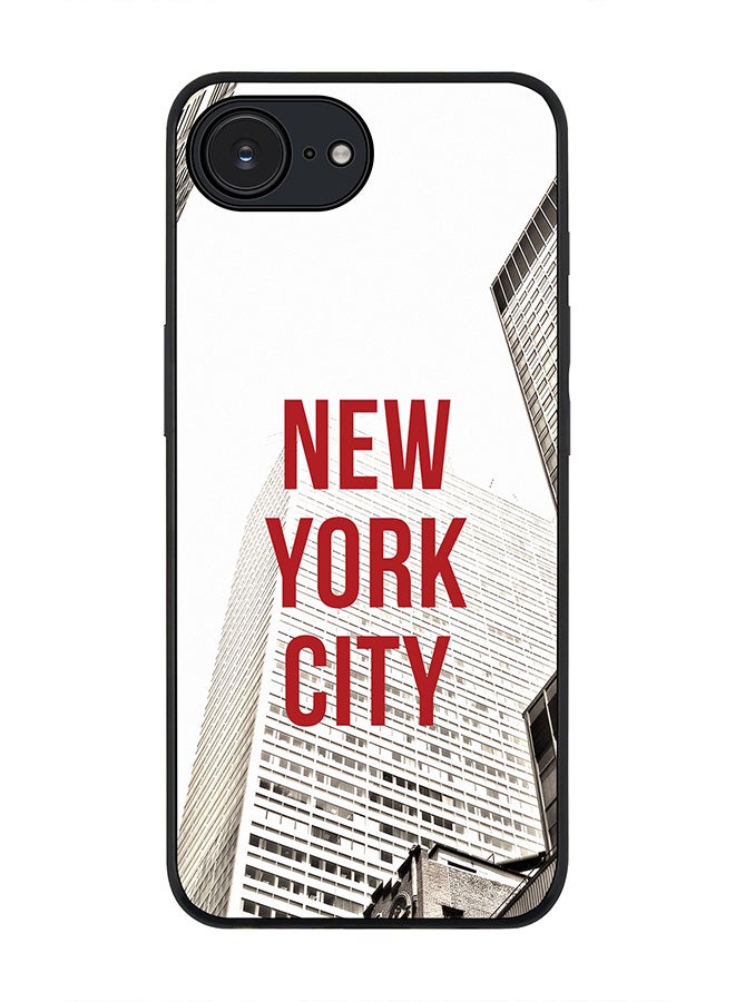 Stylizedd For Apple iPhone 16e Case,Slim fit Camera Protection, Shockproof Thin Phone cover  - New York - Skyscraper - Image 1