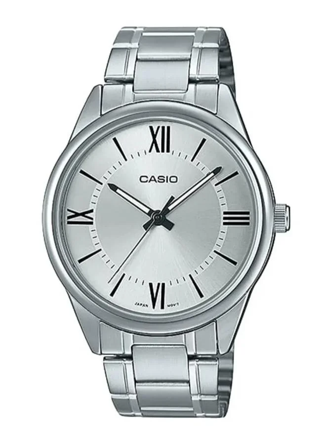 كاسيو Men's Stainless Steel Analog Watch MTP-V005D-7B5UDF - 40 mm